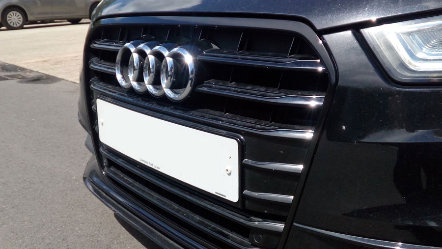 Audi A6 black edition trim wrap
