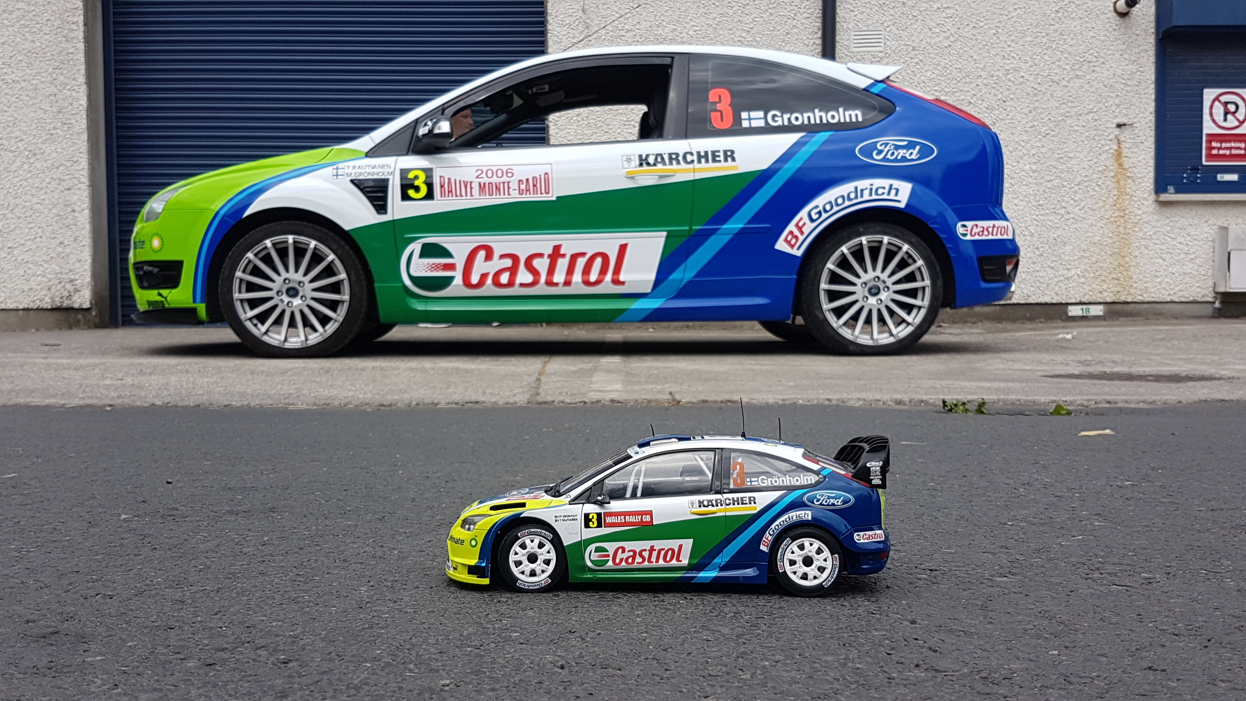 Ford Focus ST rally graphics